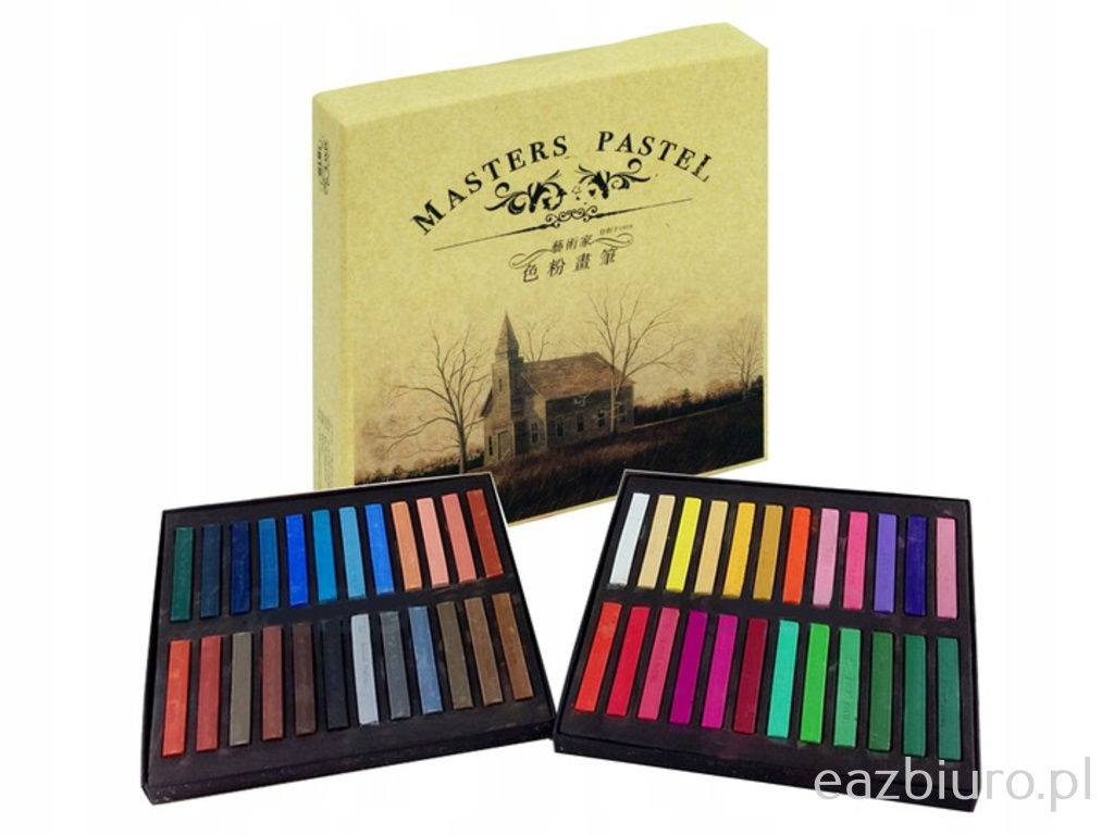 Kredki pastele suche master maries f2048 48 kolorów | biuroweokazje.pl | Kup taniej!