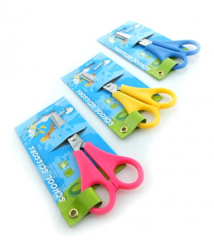 Nożyczki szkolne Cricco dla leworecz13,5 cm | biuroweokazje.pl | Nie czekaj!