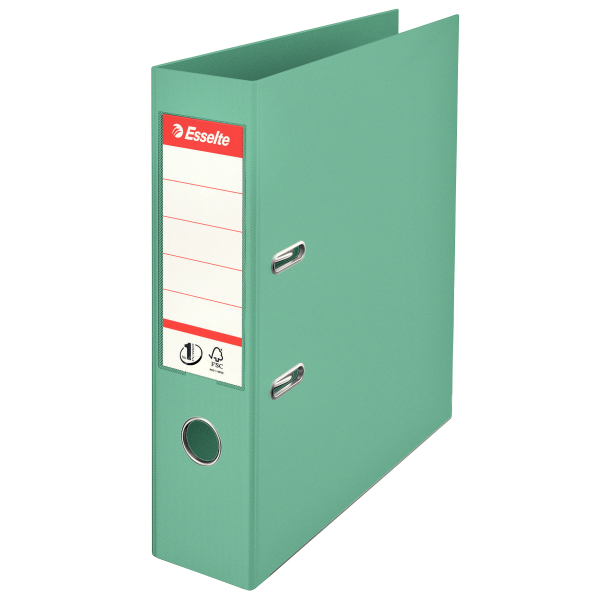 Segregator Esselte no1 colour'ice, A4 75 mm, zielony | biuroweokazje.pl | Sprawdź cenę!