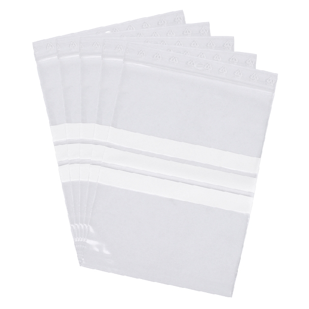 Woreczki strunowe 120 x 18 mm z polem do opisu zestaw 100 sztuk. | biuroweokazje.pl | Kup wygodnie!