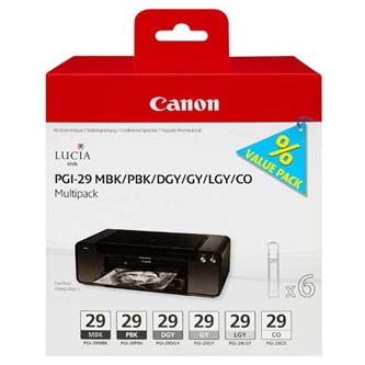 Canon oryginalny ink / tusz pgi-29 mbk/pbk/dgy/g | biuroweokazje.pl | Wybierz sprawdzony produkt