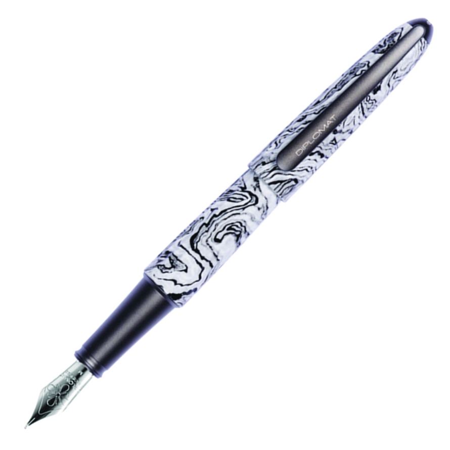 Pióro wieczne Diplomat aero, m, marmurkowe | biuroweokazje.pl | Poznaj nową jakość
