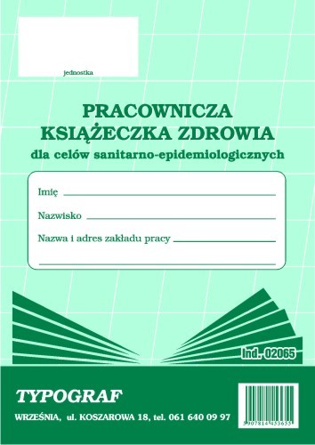 Druk książka zdrowia Typograf do biura | biuroweokazje.pl | Weź najlepsze!