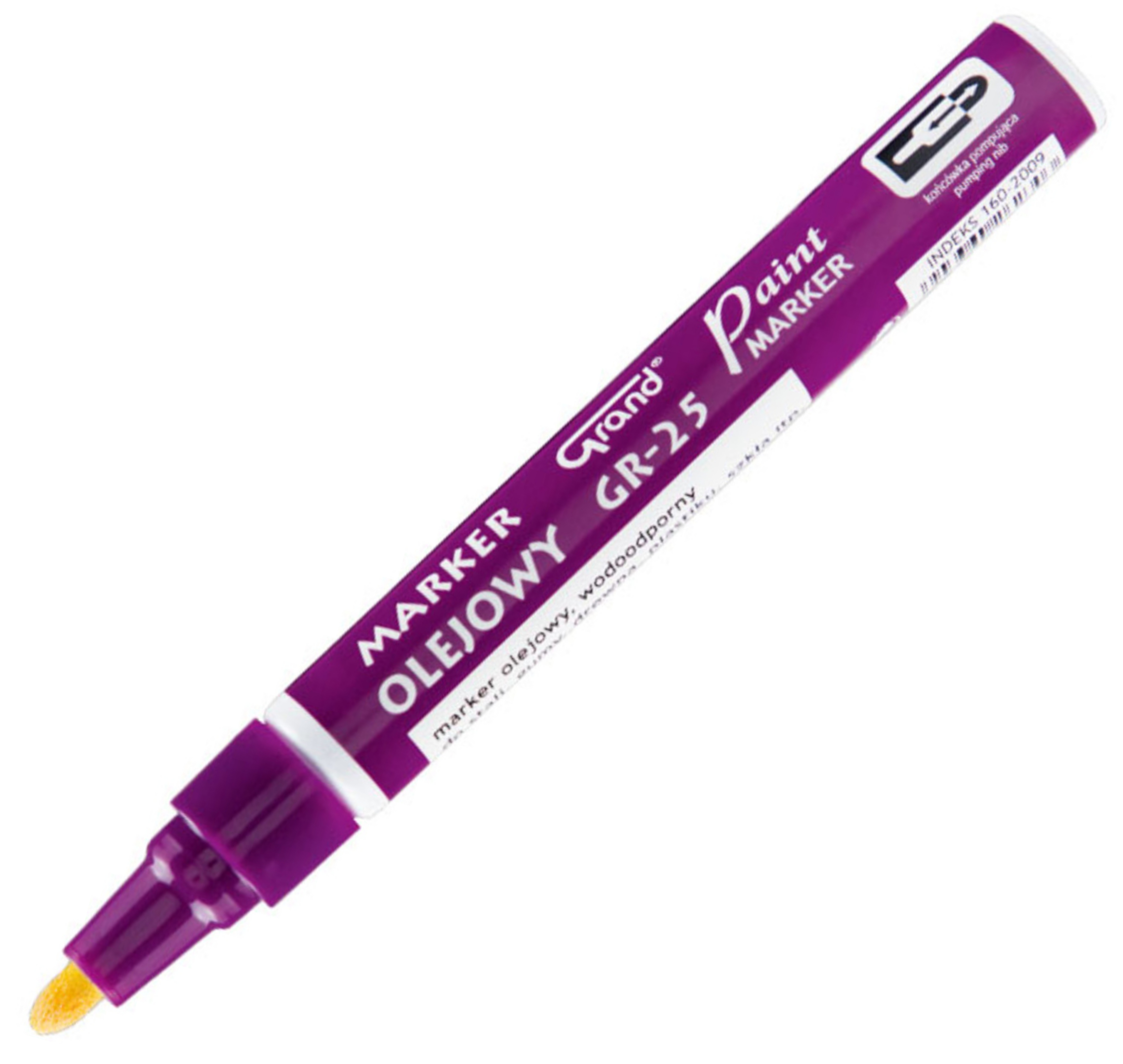 Marker olejowy gr-25 fioletowy | biuroweokazje.pl | Kup od razu!