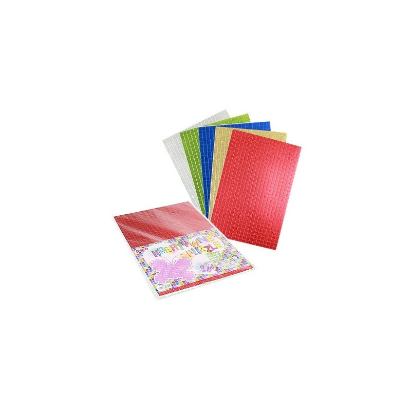 Pianka kreatywne puzzle metallic mix kolorów20x30a'5 | biuroweokazje.pl | Kup pewnie!