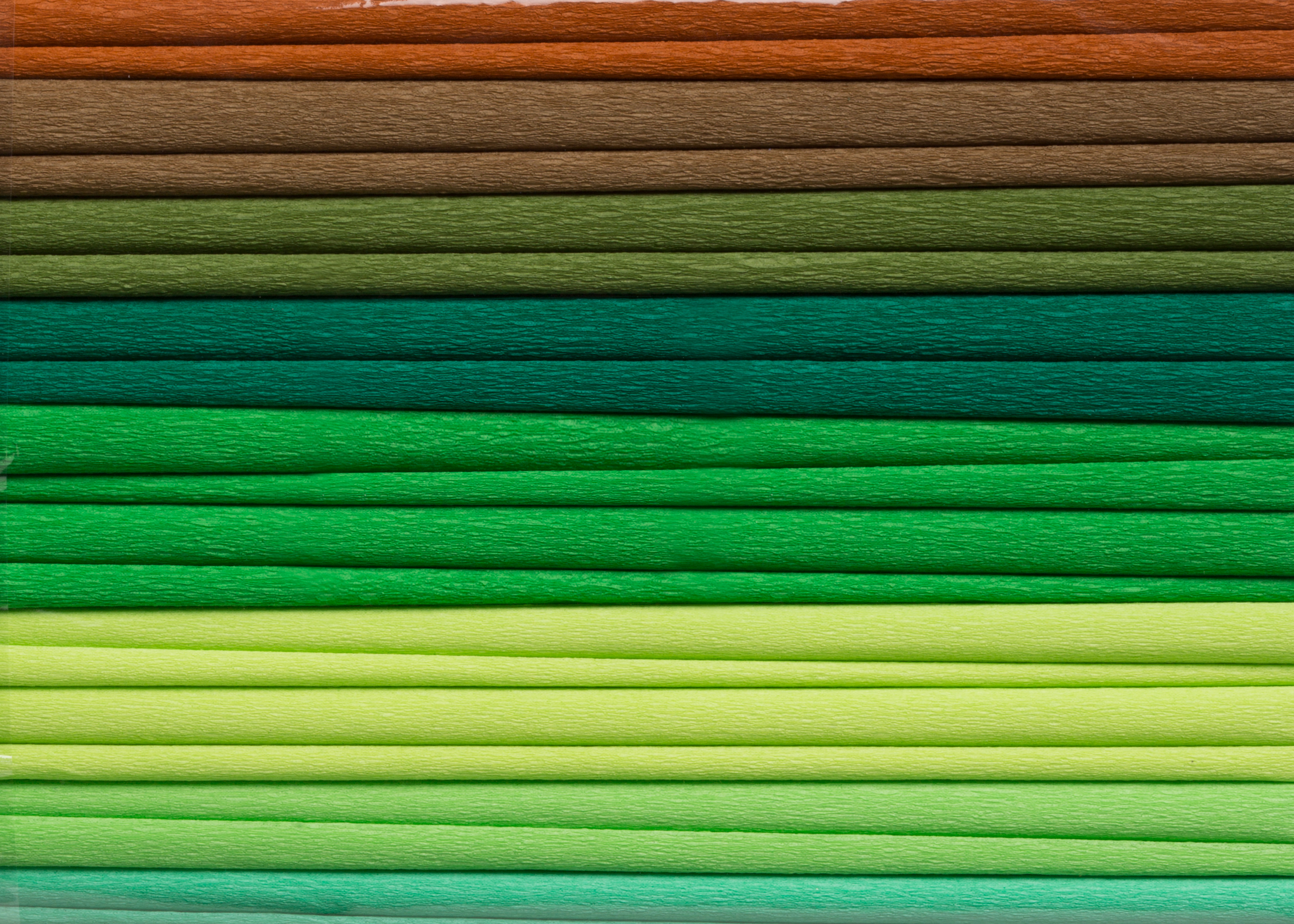 Bibuła marszczona 25x200cm, mix zielony, 10 role | biuroweokazje.pl | Poznaj nową jakość