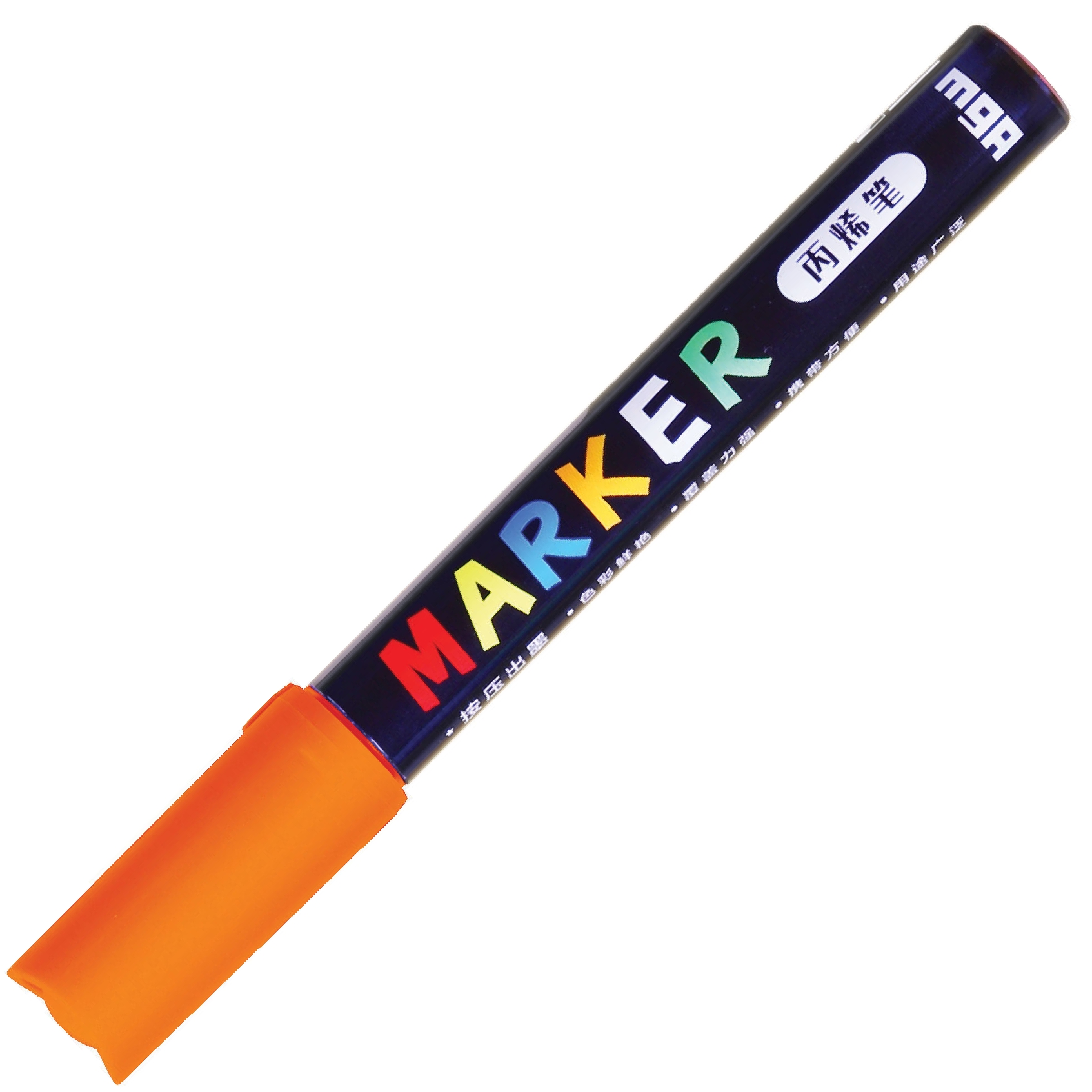 Marker akrylowy mg 1-2 mm pomarańczowy | biuroweokazje.pl | Kup wyjątkowo!