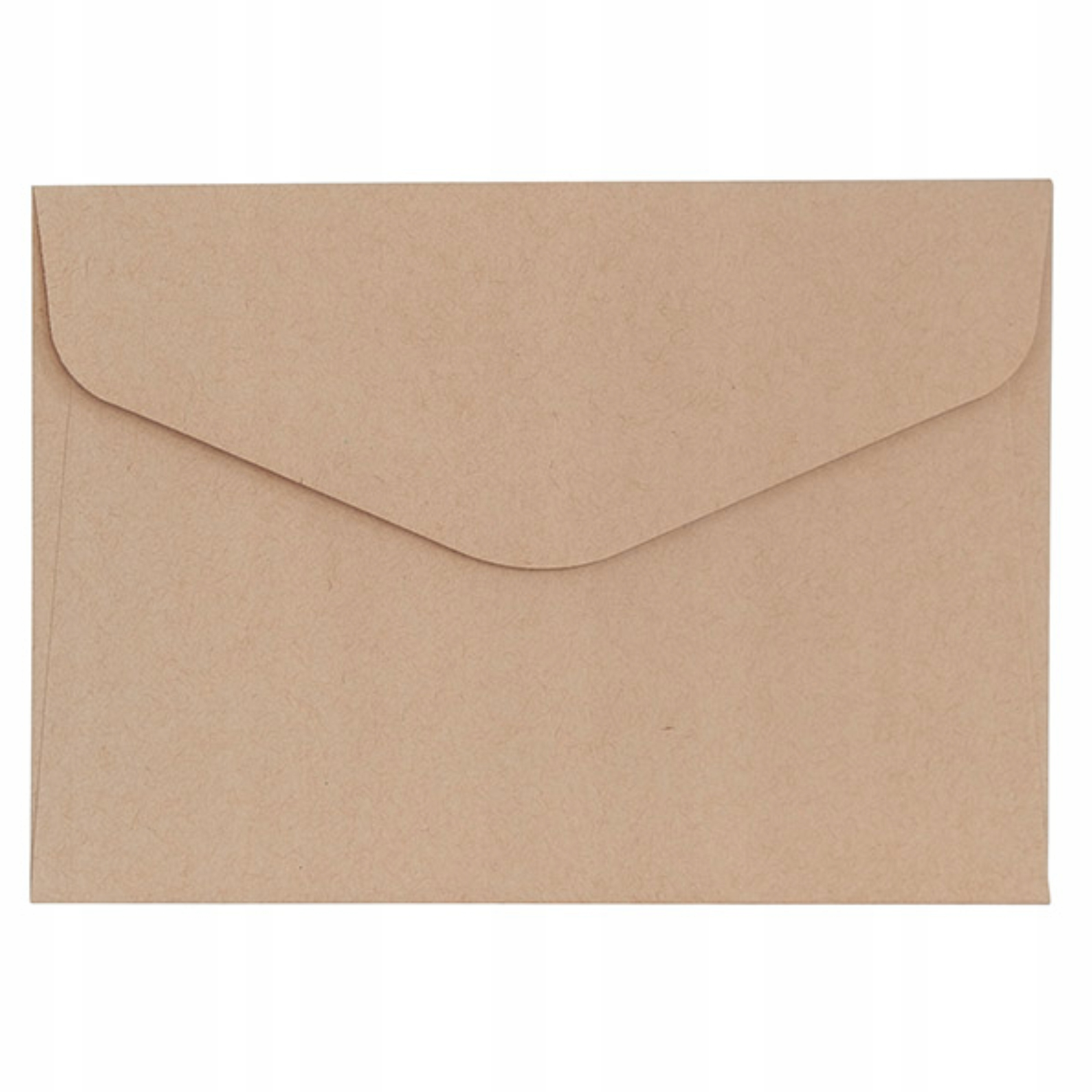 Koperta ozdobna nature 70x100 120 g ciemnobeżowy zestaw 10 sztuk. | biuroweokazje.pl | Wybierz hit!