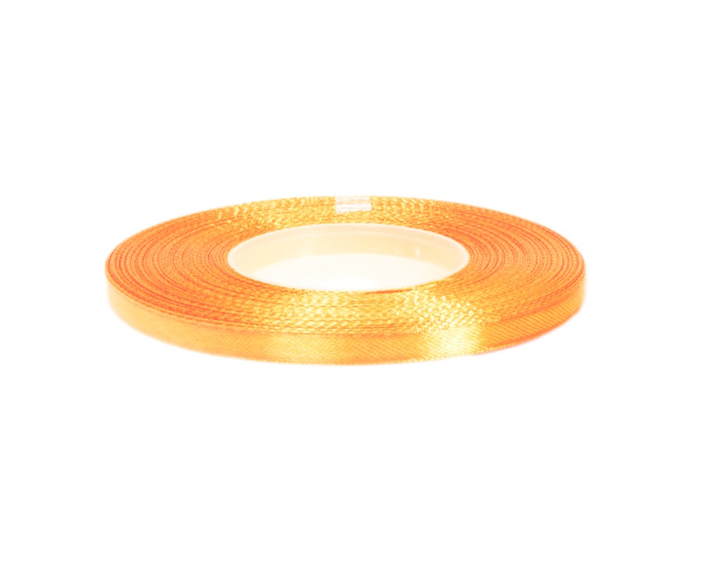 Wstążka Brewis satynowa 6 mm 32 m jasno-pomarańczowy | biuroweokazje.pl | Kup sprytnie!