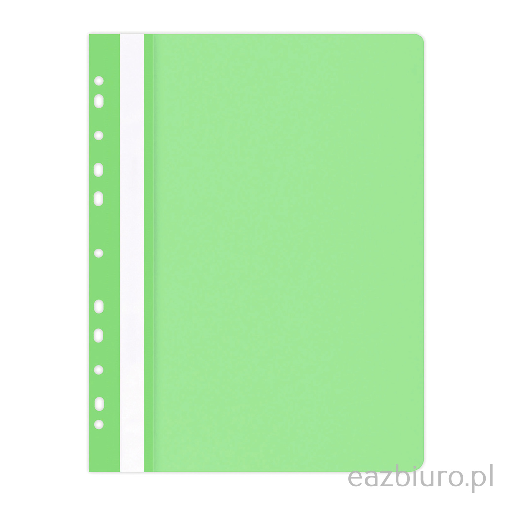 Skoroszyt Office Products, pp, A4, miękki, 100 170mikr., wpinany, jasnozielony | biuroweokazje.pl | Zamów natychmiast!