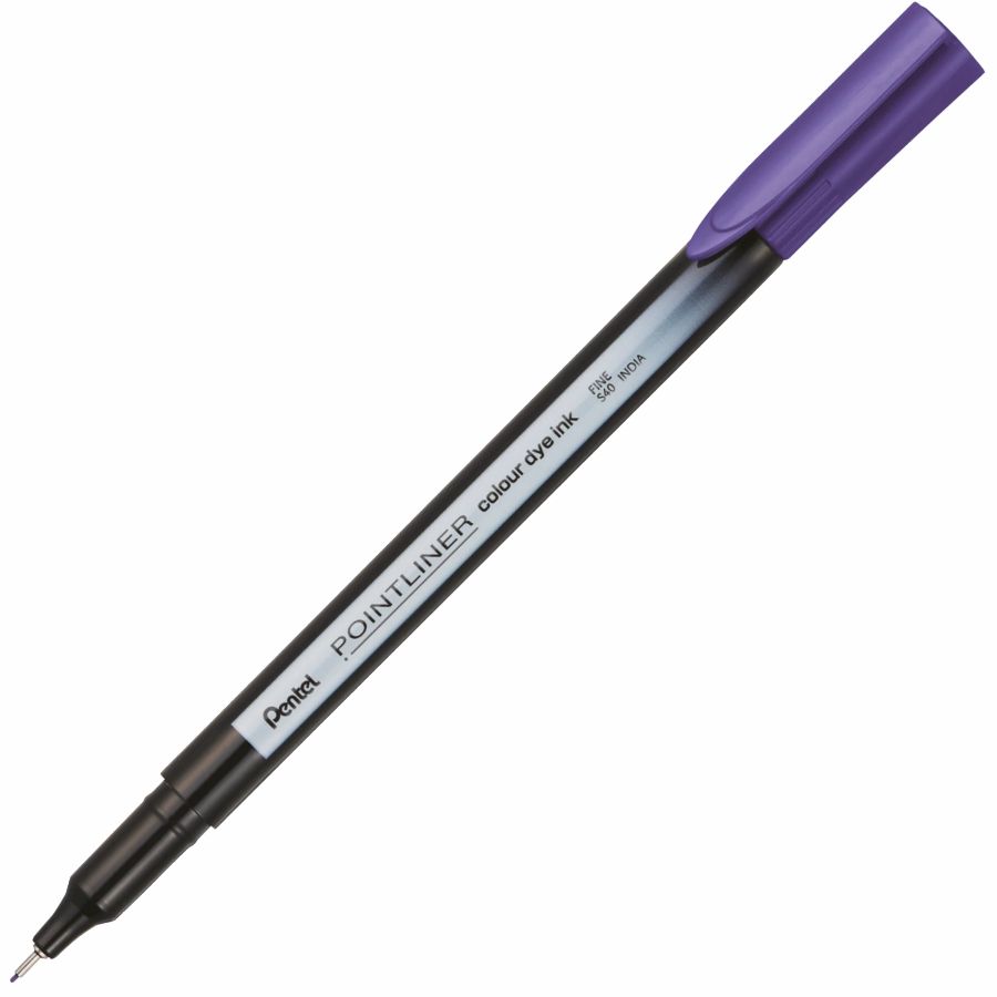 Cienkopis Pointliner colour Pentel fioletowy | biuroweokazje.pl | Wybierz jakość premium