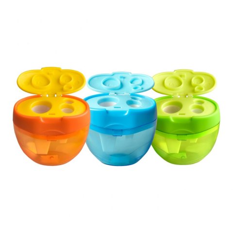 Temperówka potrójna Tetis kv420-m mix kolorów | biuroweokazje.pl | Sprawdź ofertę!