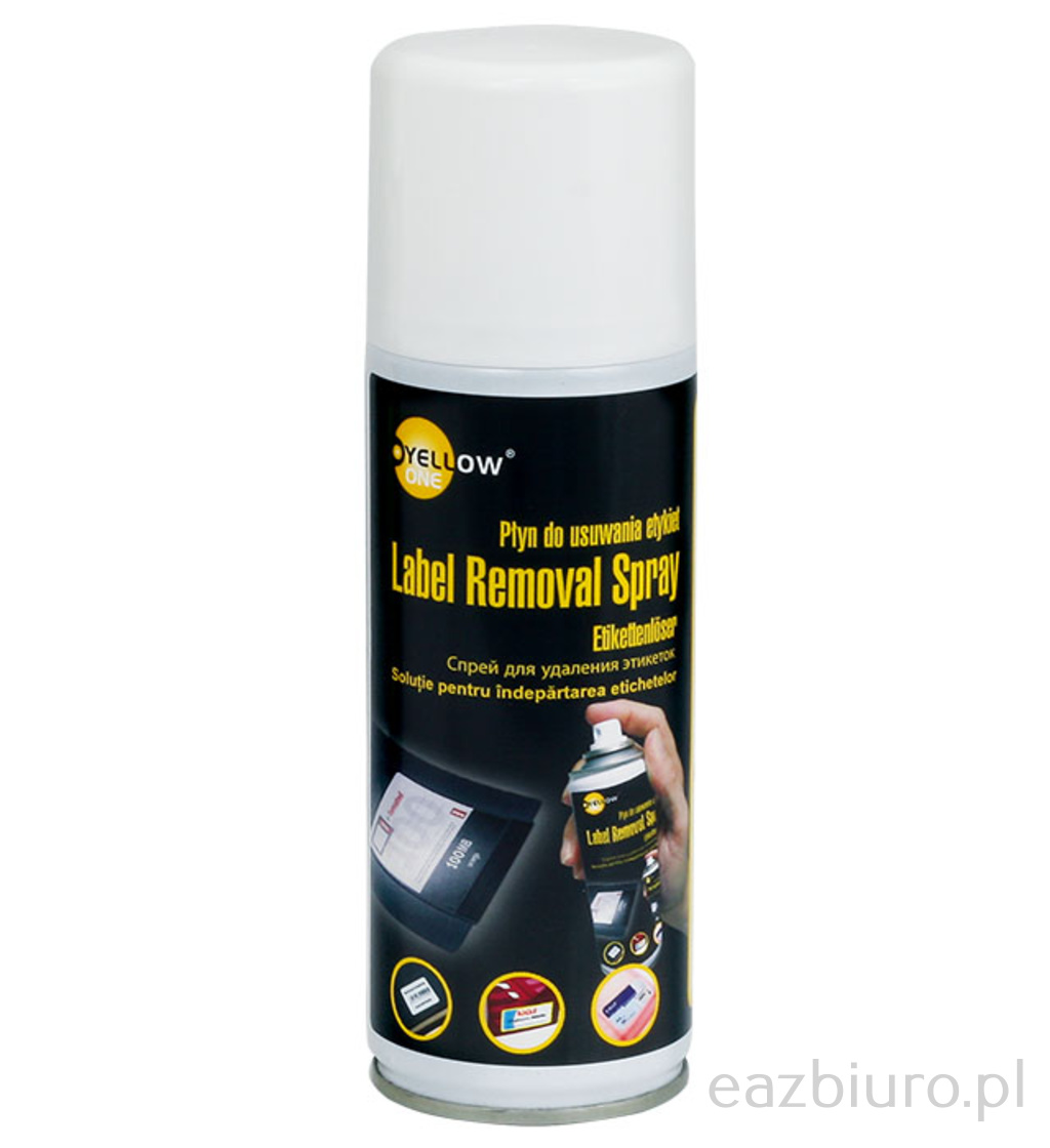 Płyn do usuwania etykiet Yellow One 200 ml | biuroweokazje.pl | Działaj teraz!