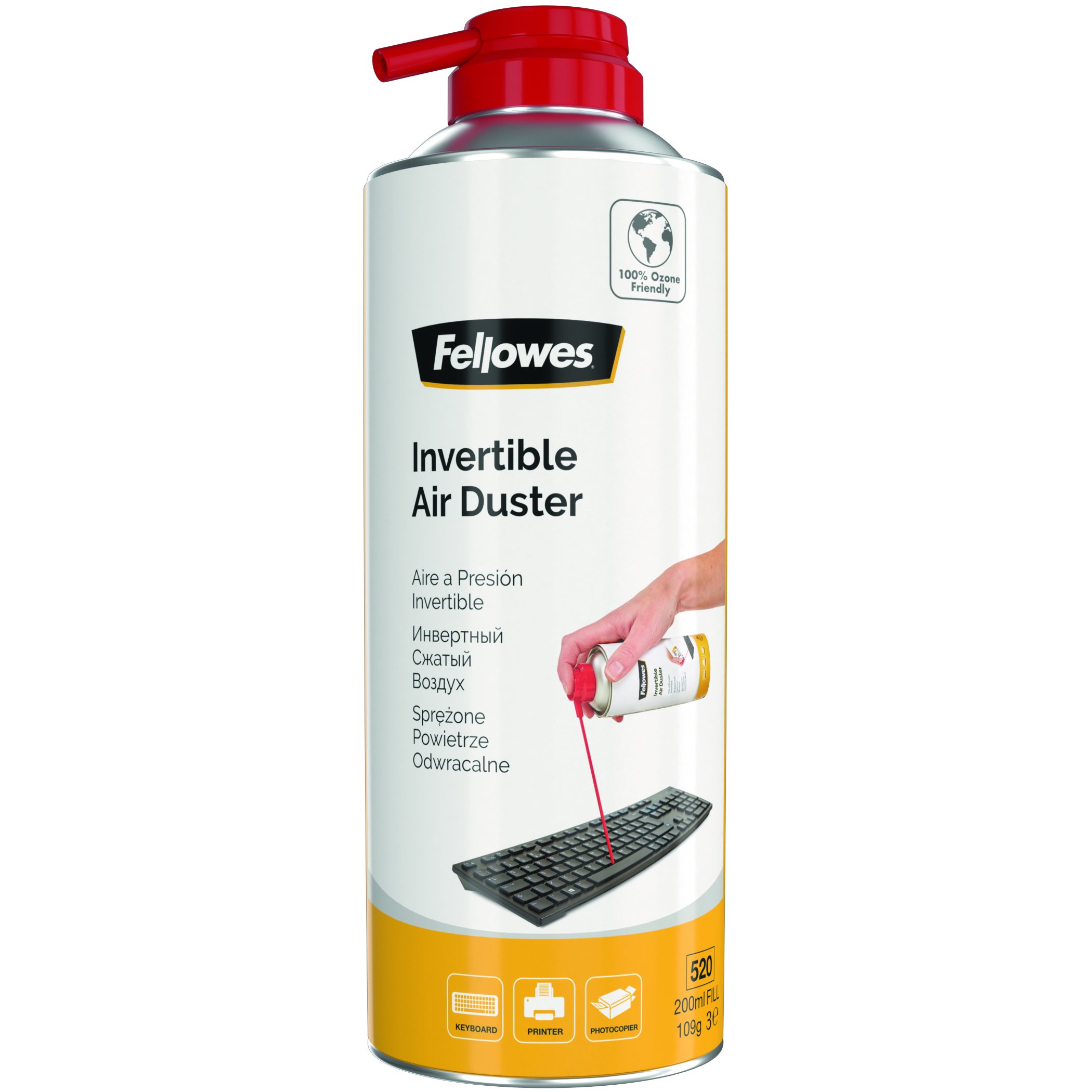 Sprężone powietrze odwracalne Fellowes 200 ml | biuroweokazje.pl | Wybierz hit!