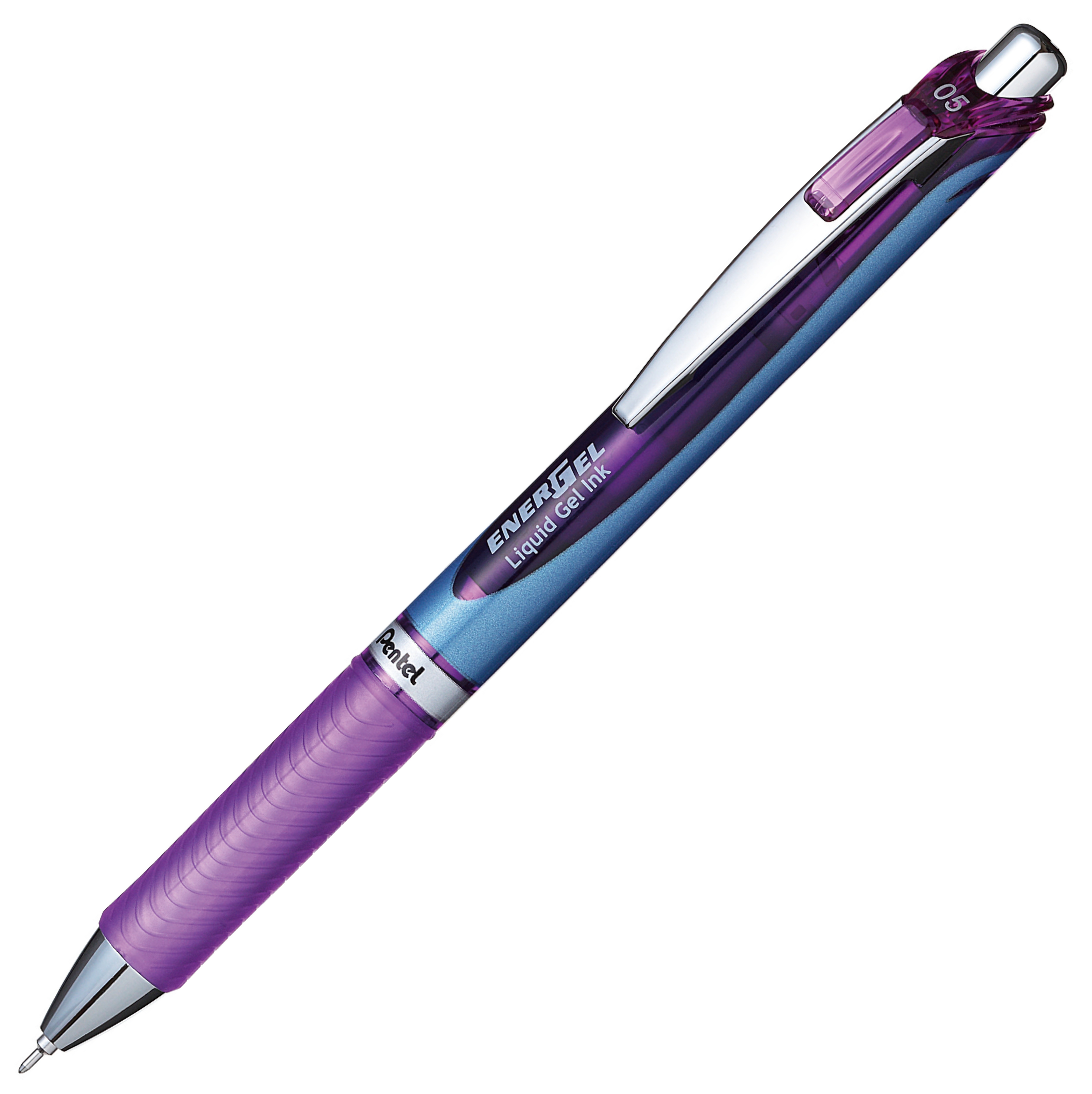 Cienkopis kulkowy Pentel energel bln75 fioletowy | biuroweokazje.pl | Nie przegap promocji