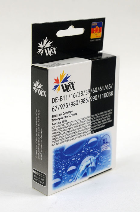 Tusz wox black Brother lc980bk/lc985bk/lc1100bk | biuroweokazje.pl | Dołącz do zadowolonych klientów