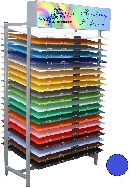 Karton 230 g 50x70 ciemno niebieski Typograf | biuroweokazje.pl | Zamów taniej!