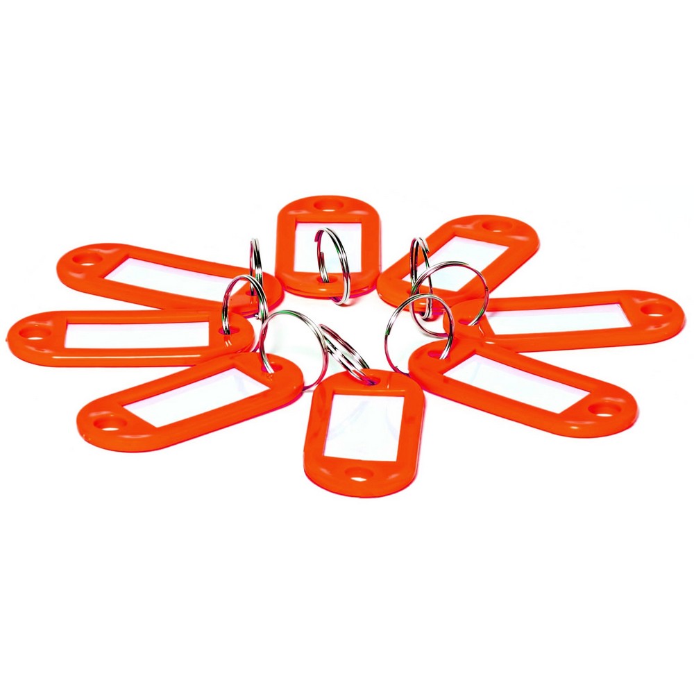 Breloczek do kluczy /10szt/ czerwony | biuroweokazje.pl | Zainwestuj w jakość