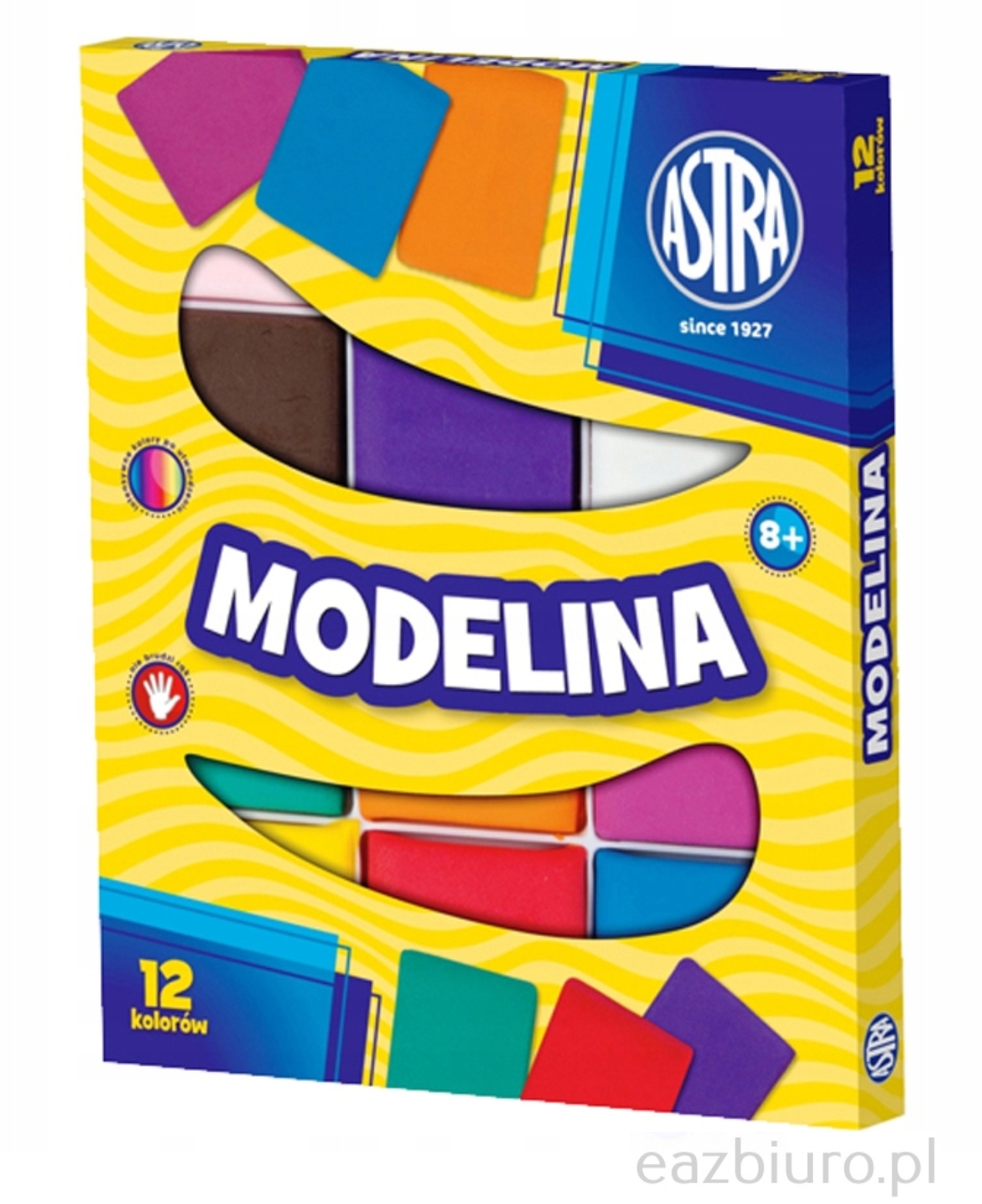 Modelina Astra 12 kolorów do biura | biuroweokazje.pl | Kup z dostawą!