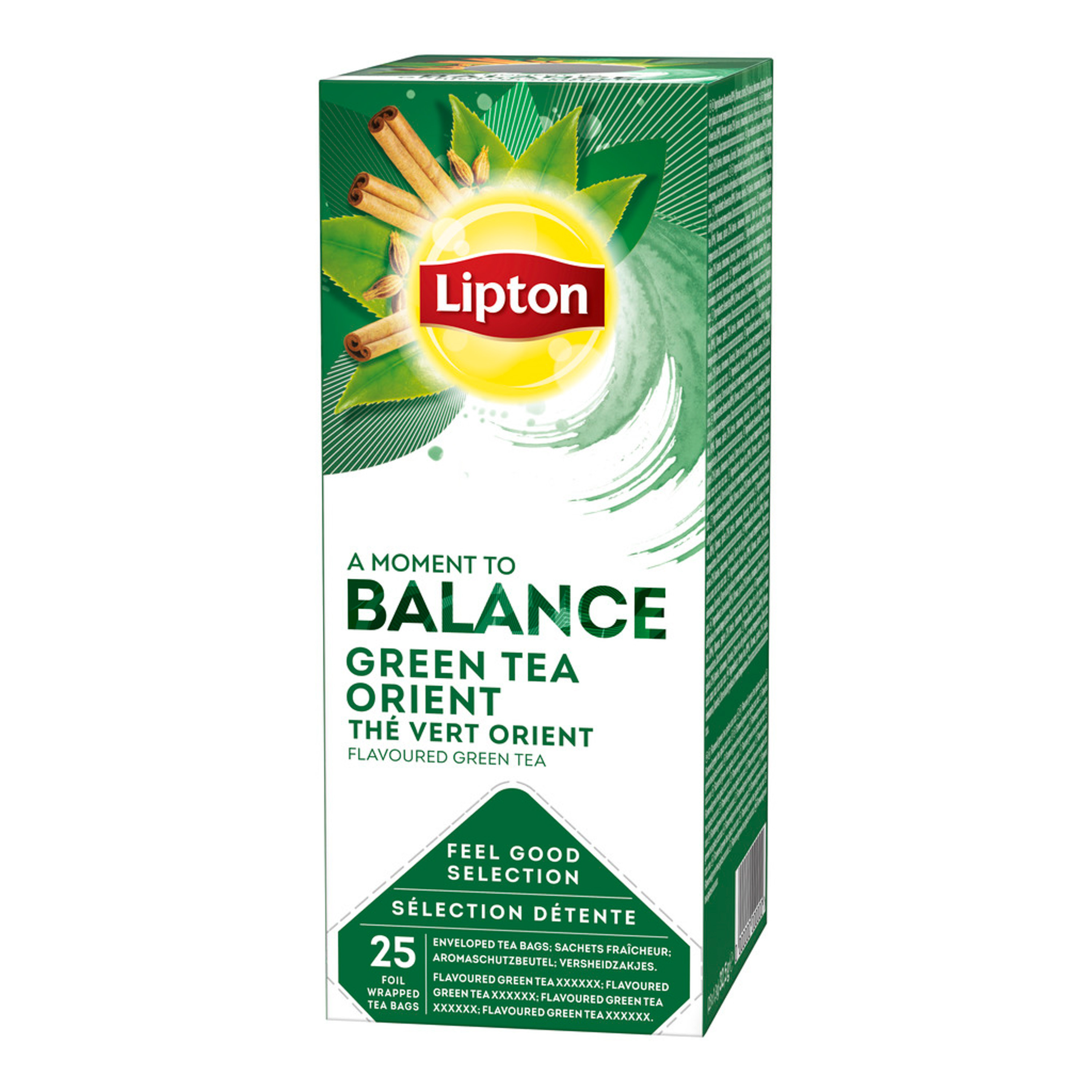Herbata Lipton balance zielona orientalna 25 torebek | biuroweokazje.pl | Wybierz najlepsze!