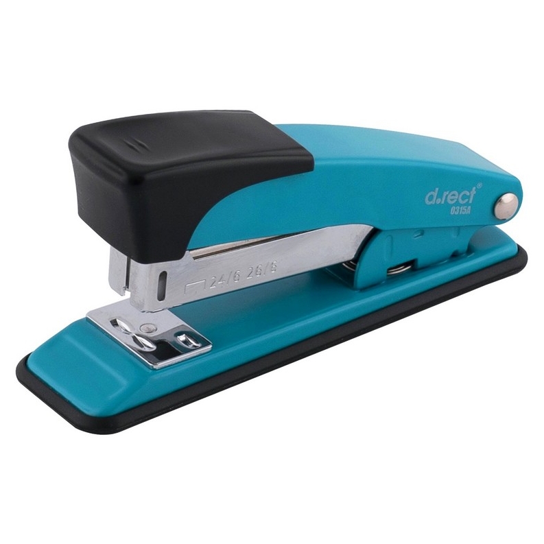 Zszywacz D Rect 0315A do 30 kartek niebieski | biuroweokazje.pl | Wybierz hit!