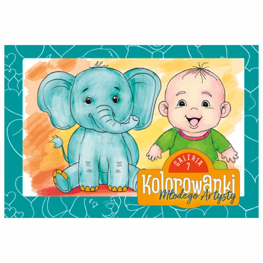 Kolorowanki młodego artysty 4+ B5 dzieci i zwierzątka | biuroweokazje.pl | Zamów szybko!