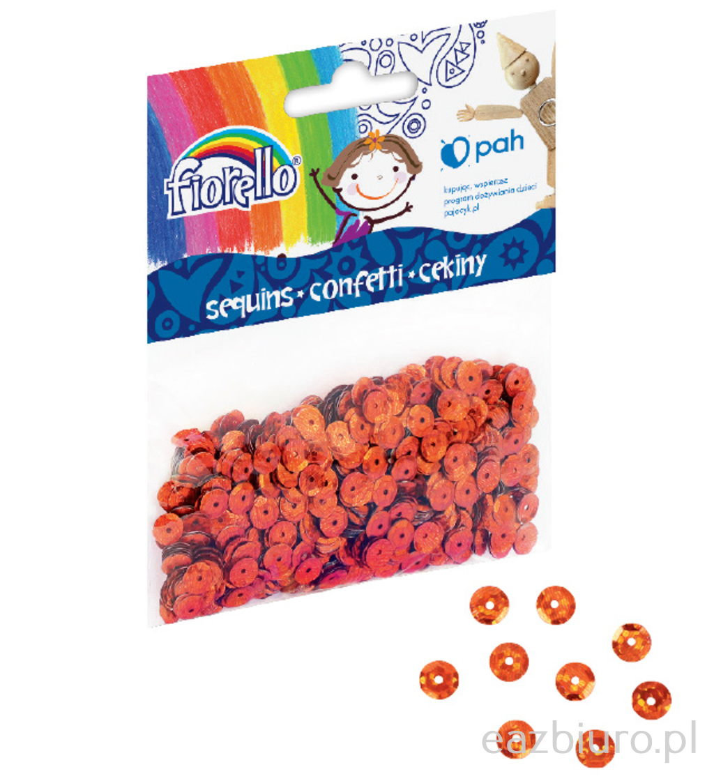 Cekiny confetti gr-c14-6c kółko miedziane Fiorel | biuroweokazje.pl | Zamów w kilka sekund