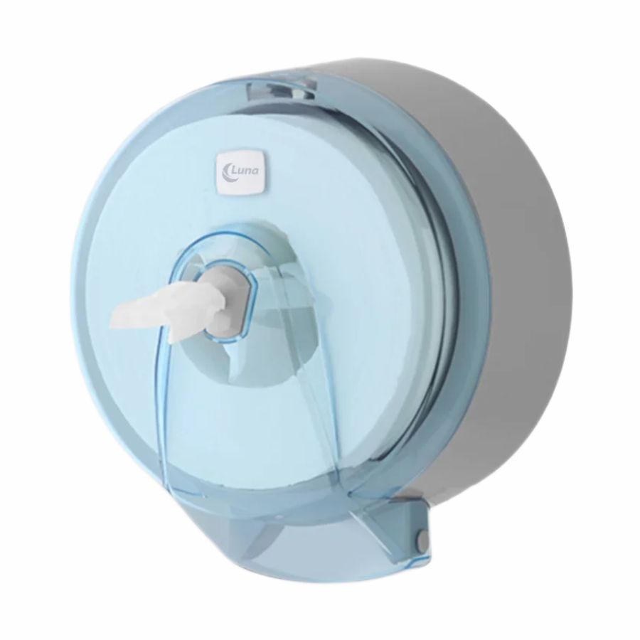 Dozownik papieru toaletowego w systemie Center Pull przeźroczysty | biuroweokazje.pl | Weź okazję!