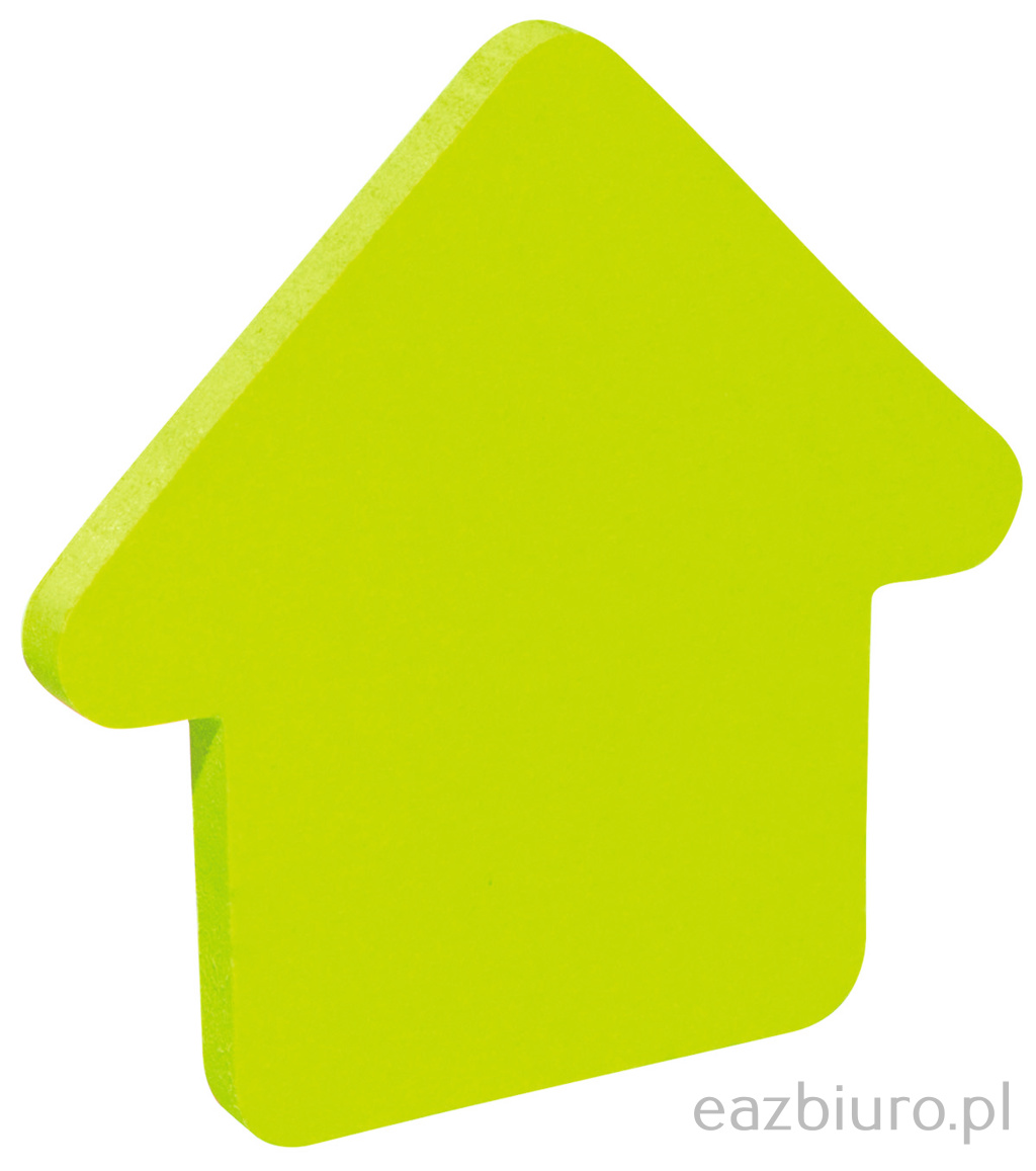 Bloczek samoprzylepny Donau strzałka zielona 50 kartek | biuroweokazje.pl | Zamów błyskawicznie!