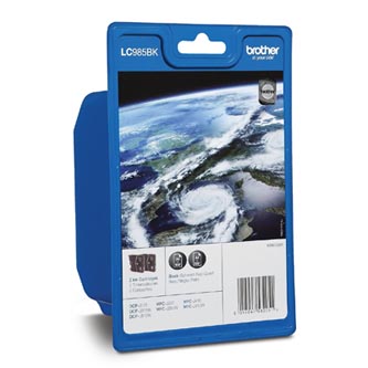 Brother oryginalny ink / tusz lc-985bkbp2, black | biuroweokazje.pl | Wybierz sprawdzony produkt