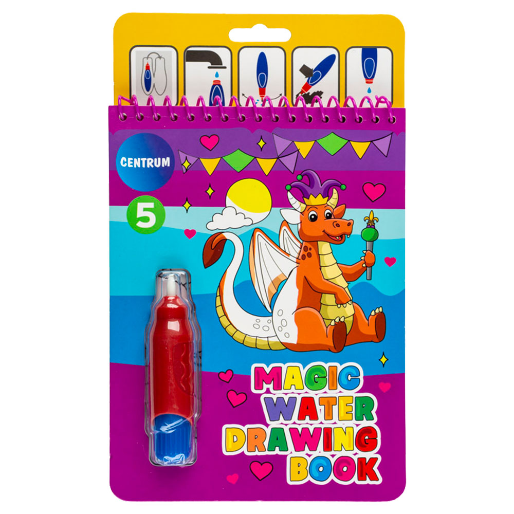 Kolorowanka do malowania wodą mix wzorów | biuroweokazje.pl | Sprawdź ofertę!