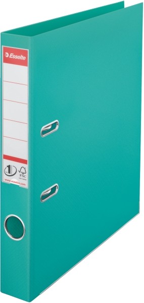 Segregator Esselte no1, A4, A4 50 mm, turkusowy | biuroweokazje.pl | Kup pewnie!