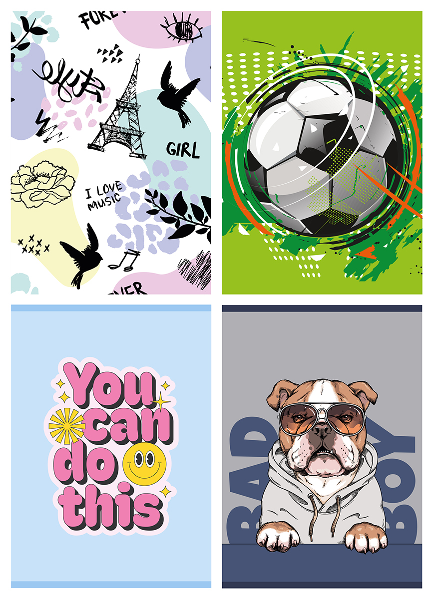 Zeszyt A5 32k potrójna linia Gimboo | biuroweokazje.pl | Poznaj hit sprzedaży