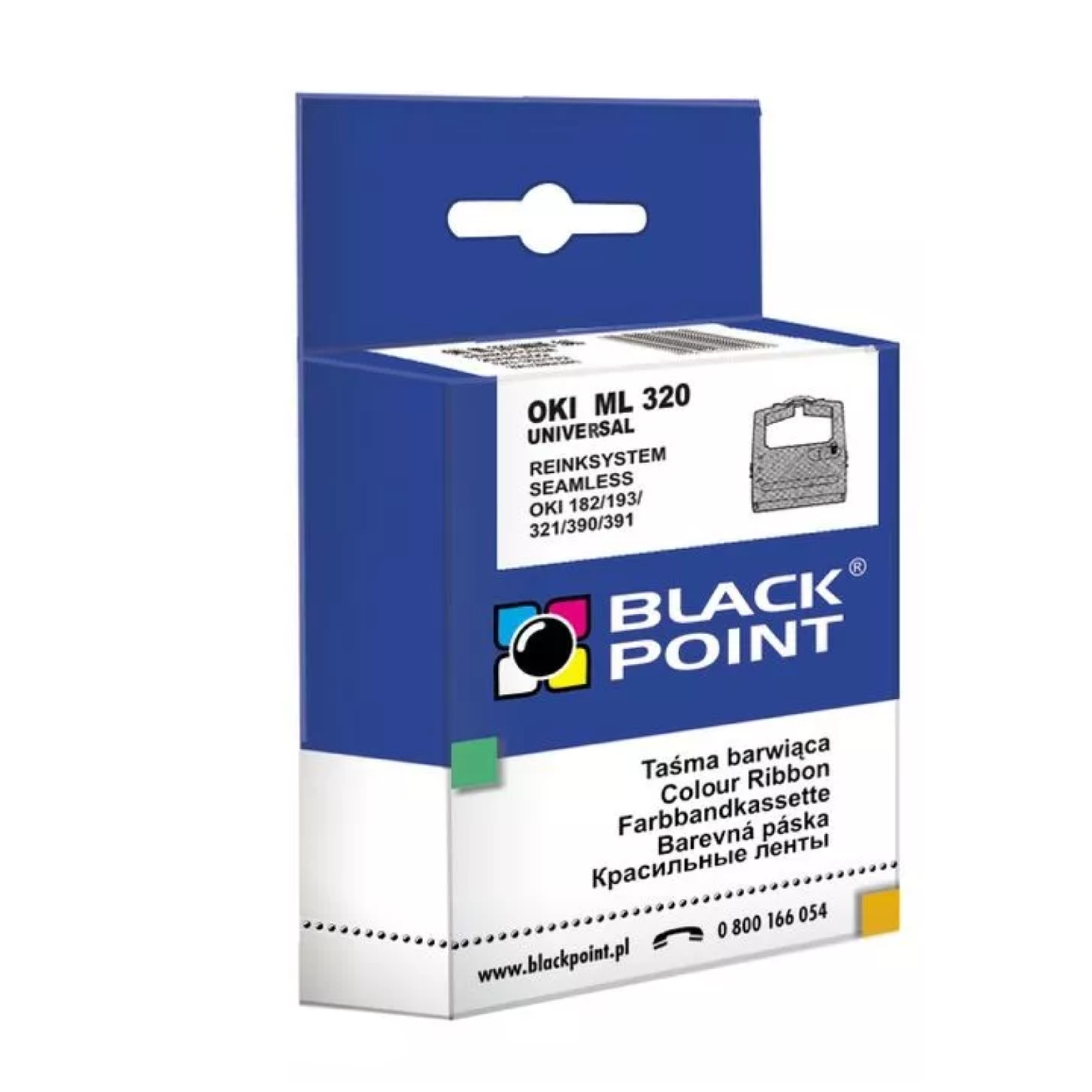 Ribbon Black Point Oki ml 182 / 391 - k Black Pointo320 | biuroweokazje.pl | Zamów od ręki!