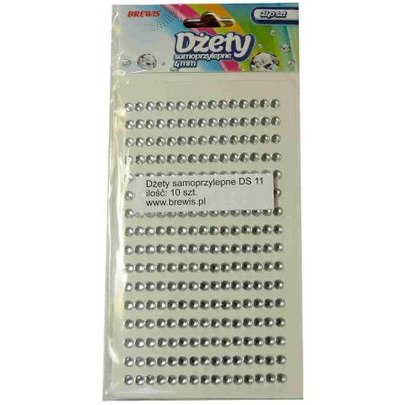 Dżety samoprzylepne 4 mm ds11 srebrne | biuroweokazje.pl | Zamów teraz!