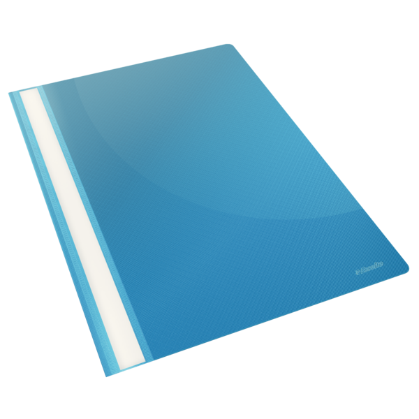 Skoroszyt Esselte Plastikowy zwykły niebieski | biuroweokazje.pl | Zamów rozsądnie!