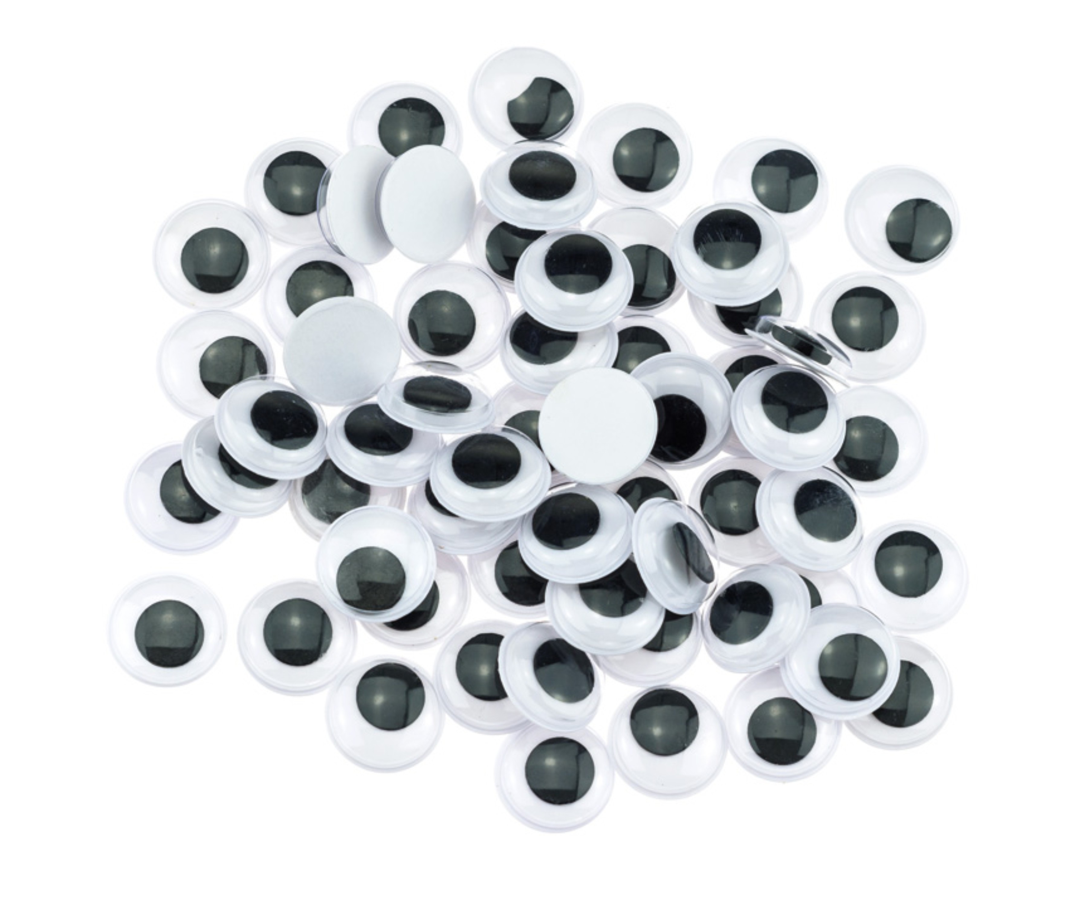 Oczka ruchome 14 mm zestaw 60 sztuk ro09 | biuroweokazje.pl | Kup pewnie!