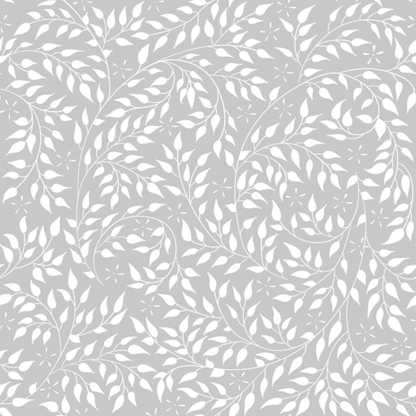 Serwetki Papierowe Leaves Twigs on Grey 33 x 33 cm Daisy Lunch napkins POLMAK | biuroweokazje.pl | Kup taniej!