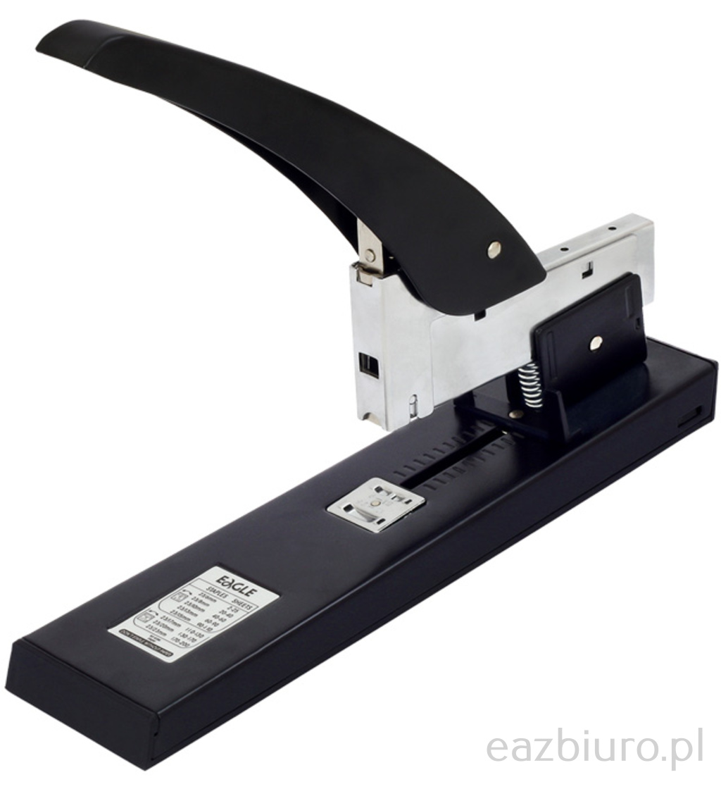 Zszywacz Eagle 939 czarny - 200 kartek | biuroweokazje.pl | Kup z rabatem!