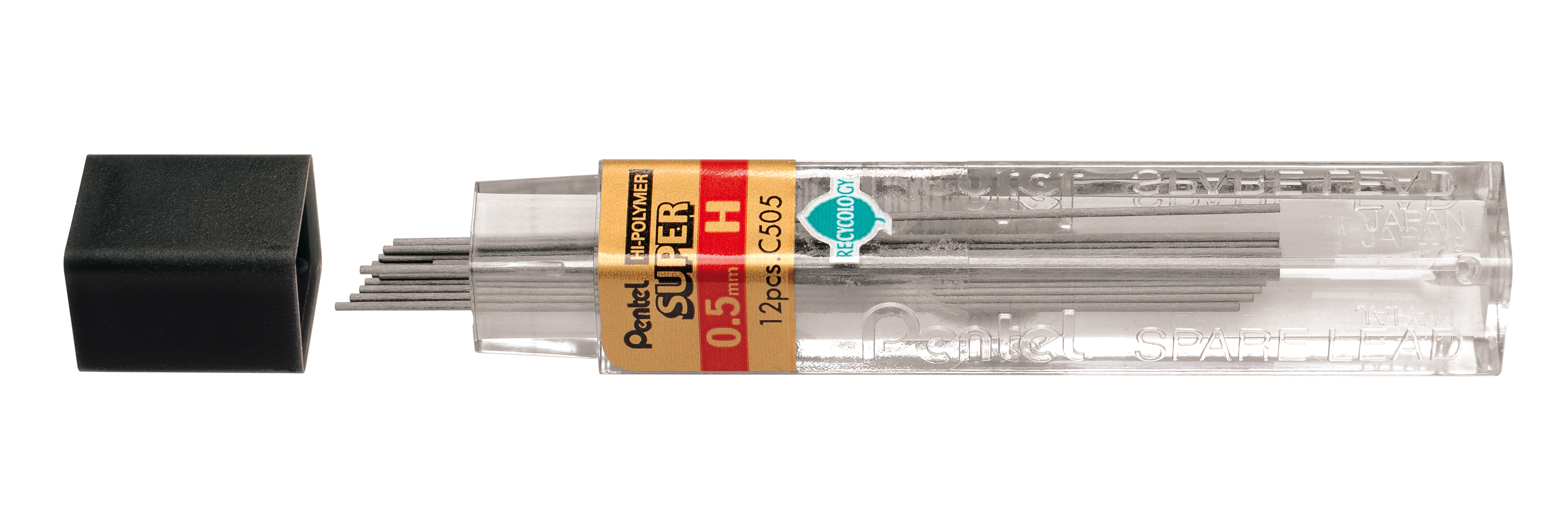 Grafity ołówkowe 0,5 mm Pentel C505 h | biuroweokazje.pl | Kup sprytnie!