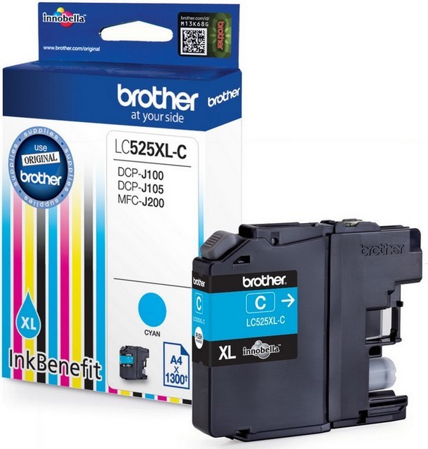 Cartrige Brother lC525xl cyan | biuroweokazje.pl | Zamów bez czekania
