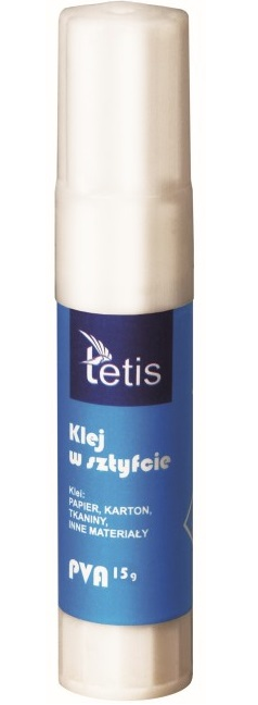 Klej w sztyfcie Tetis 15 g do biura | biuroweokazje.pl | Kup sprytnie!