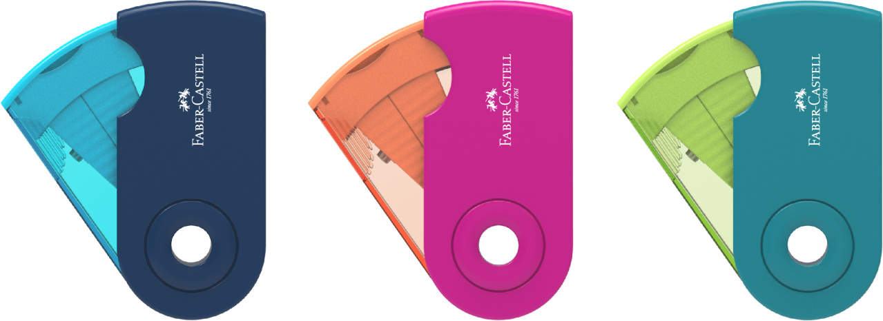 Temperówka podwójna sleeve kolory trend 2019 Faber-Castell | biuroweokazje.pl | Zamów rozsądnie!