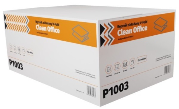 Ręcznik zz Luna comfort Clean office zestaw 20 sztuk x 150 składek | biuroweokazje.pl | Zamów już dziś!