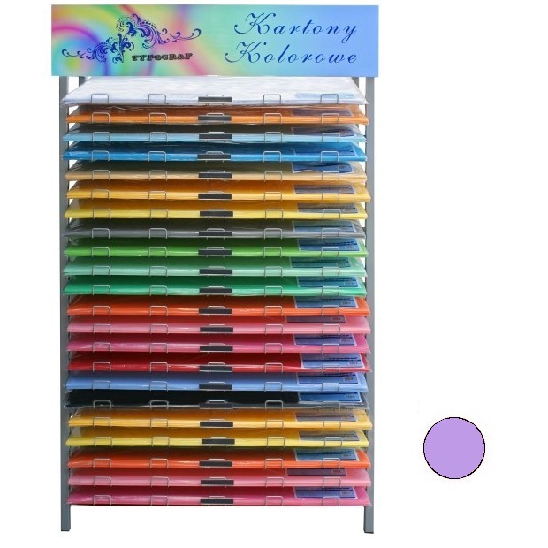 Karton kolorowy Typograf B1 240 g/m2 jasny fiolet | biuroweokazje.pl | Skorzystaj dziś!