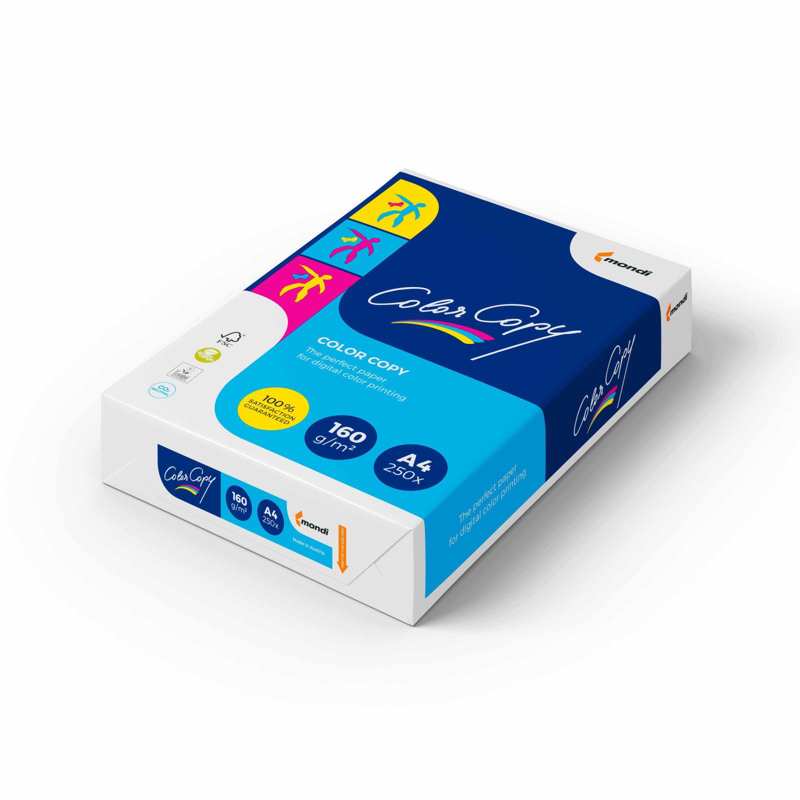 Papier Color copy A4 160 g/m2 zestaw 250 arkuszy | biuroweokazje.pl | Działaj śmiało!