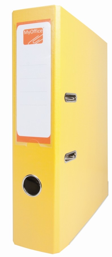 Segregator Myoffice A4 7 żółty | biuroweokazje.pl | Wybierz najlepsze!
