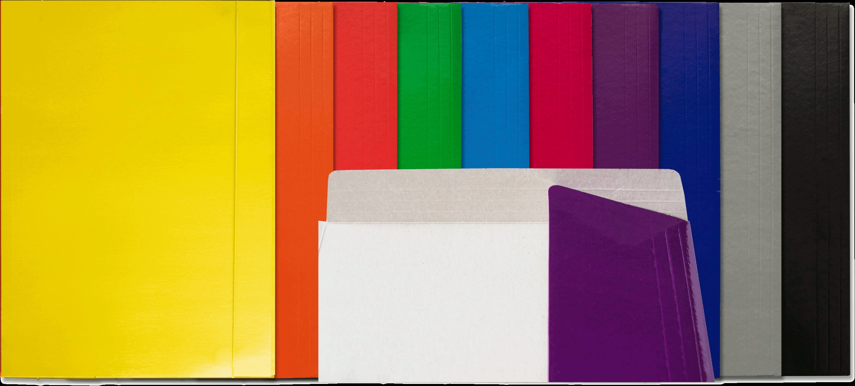 Teczka z gumką lakierowana żółta | biuroweokazje.pl | Wybierz najlepsze!