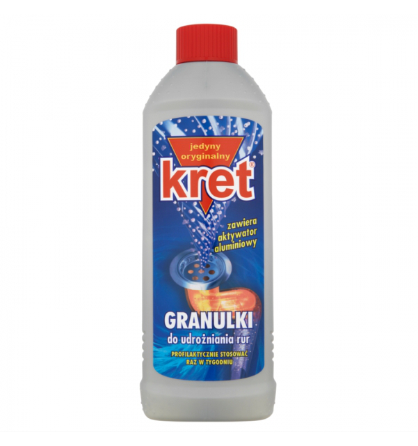 Udrażniacz w granulkach Kret oryginal 560 g | biuroweokazje.pl | Kup z dostawą!