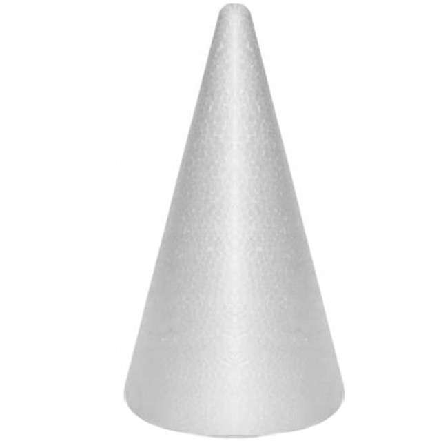 Stożek styropianowy 25 cm do biura | biuroweokazje.pl | Kup już teraz!